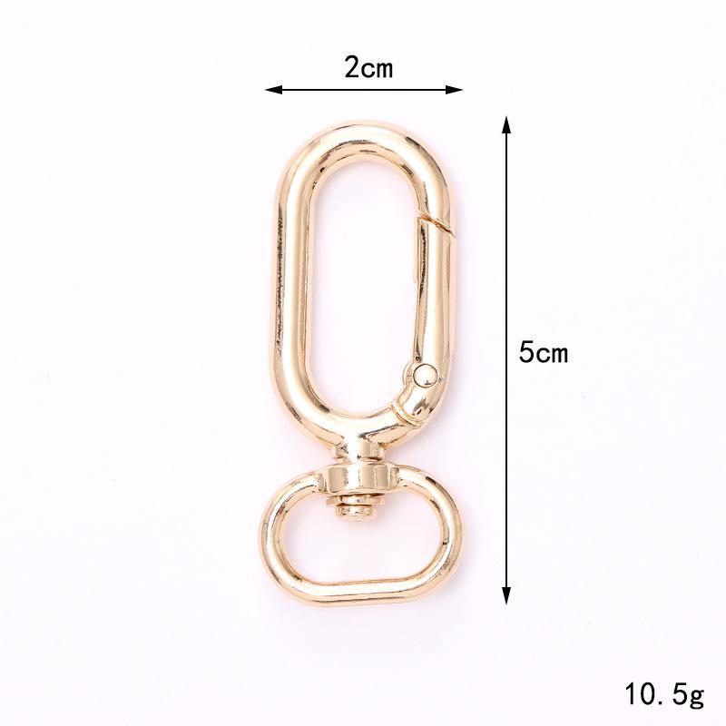 Yi Lian Schmuck Zinklegierung Herzplatte Schlüsselanhänger mit Karabinerverschluss