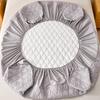 Waterproof Cotton Thick Mattress Cover Protector Breathable Adjustable Bed Cover Thicken Mattress Cover Protector Non-Slip Bed