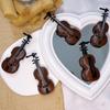 Retro Creative Hairpin Violin Hair Clip Elegant 2000s Violin Bunches Ornament Sweet Balletcore Violin
