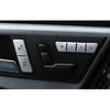 For Benz GLE GLS Silver Aluminum 2016- Memory Button Sticker Decoration 12pc