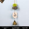 Totoro Ceramic Wind Chime Ornament - Cute Japanese Wall Decor for Girls' Bedroom