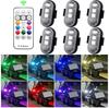 Auto Motorrad RGB LED Stroboskop Lichter 8 Farben LED Blitz Position Kabelloses Licht Flugzeug Flugzeug Hubschrauber Warnlichter