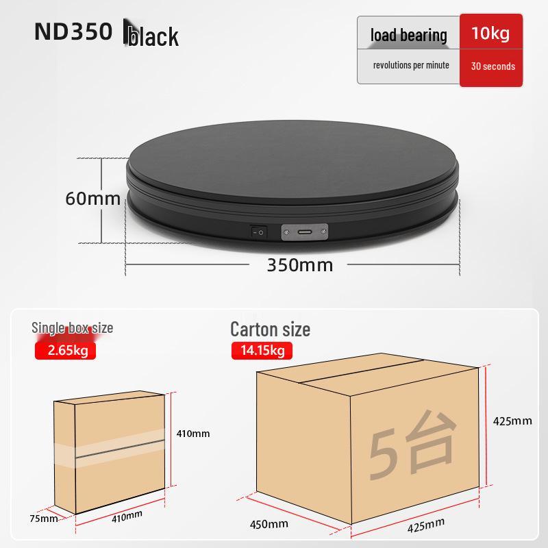 Turntable King Rotating Display Stand for Photography & Live Streaming