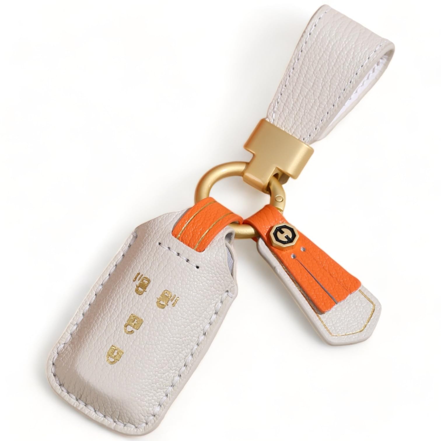 

[smasol] NBOX Key Cover NBOX Custom Genuine Leather Key Case JF1 JF2 JF3 JF4 Small