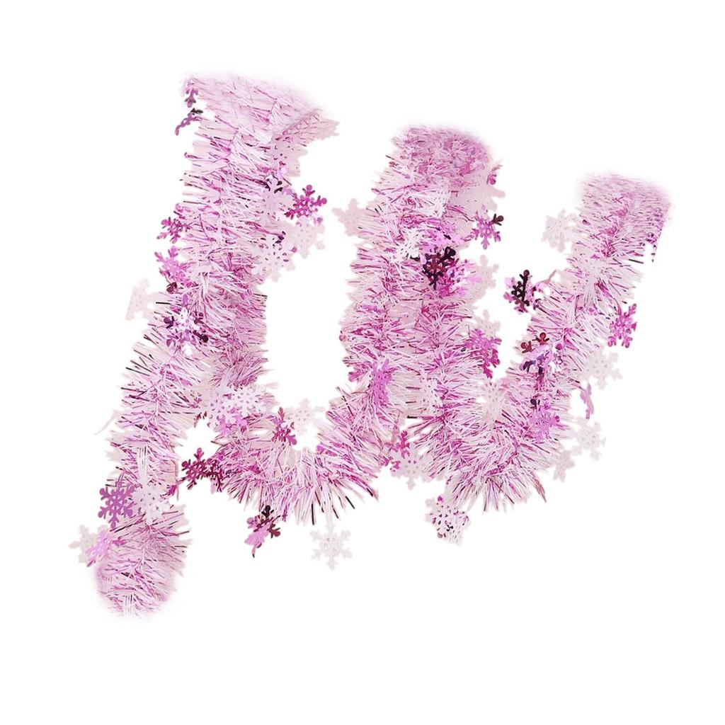 Christmas Tinsel Garland Strip Versatile Glitter Festival Party Supplies Decor New Year Fireplace Ceiling Stair Christmas Decor