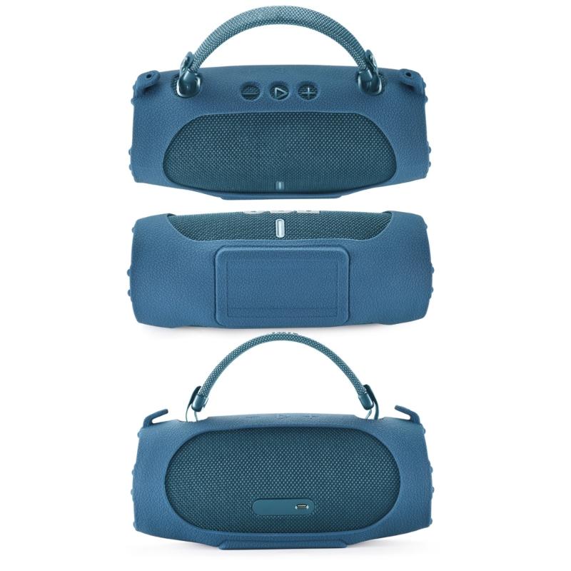 Portable Silicone Cover with Carrying Straps Protective Skin for Charge 6 Speakers, Water Resistant
