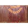 Purple Laser Rain Curtain 1x2M Party Backdrop Wall Decor