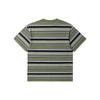 Carhartt WIP Striped Crew Neck Short Sleeve T-Shirt Men tops Green CHXTES231603KKHX