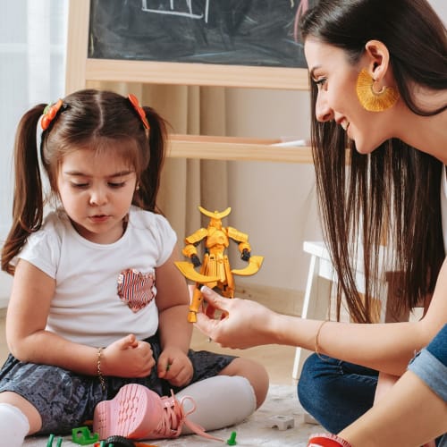 Printed figures, printed figure toys, printed action figure decorations, action figure sets, fully articulated articulated toy sets for kids