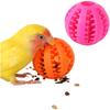 Parrot Foraging Ball Toy Puzzle Game Feeding Ball Small Animal Slow Feeding Processing Allocation Convenient and Practical