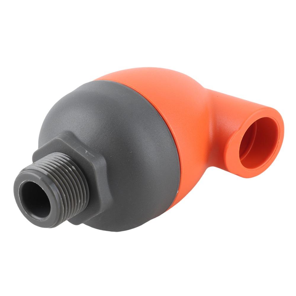 Orange and Black Grey Agricultural Irrigation Exhaust Valve  Lawn Irrigation