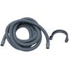 4 Pcs Washing Machine Drainage Pipe Hose,Washer Drain Hose for Washing Drainage Pipe,with U Shape Holder,5 Feet Long
