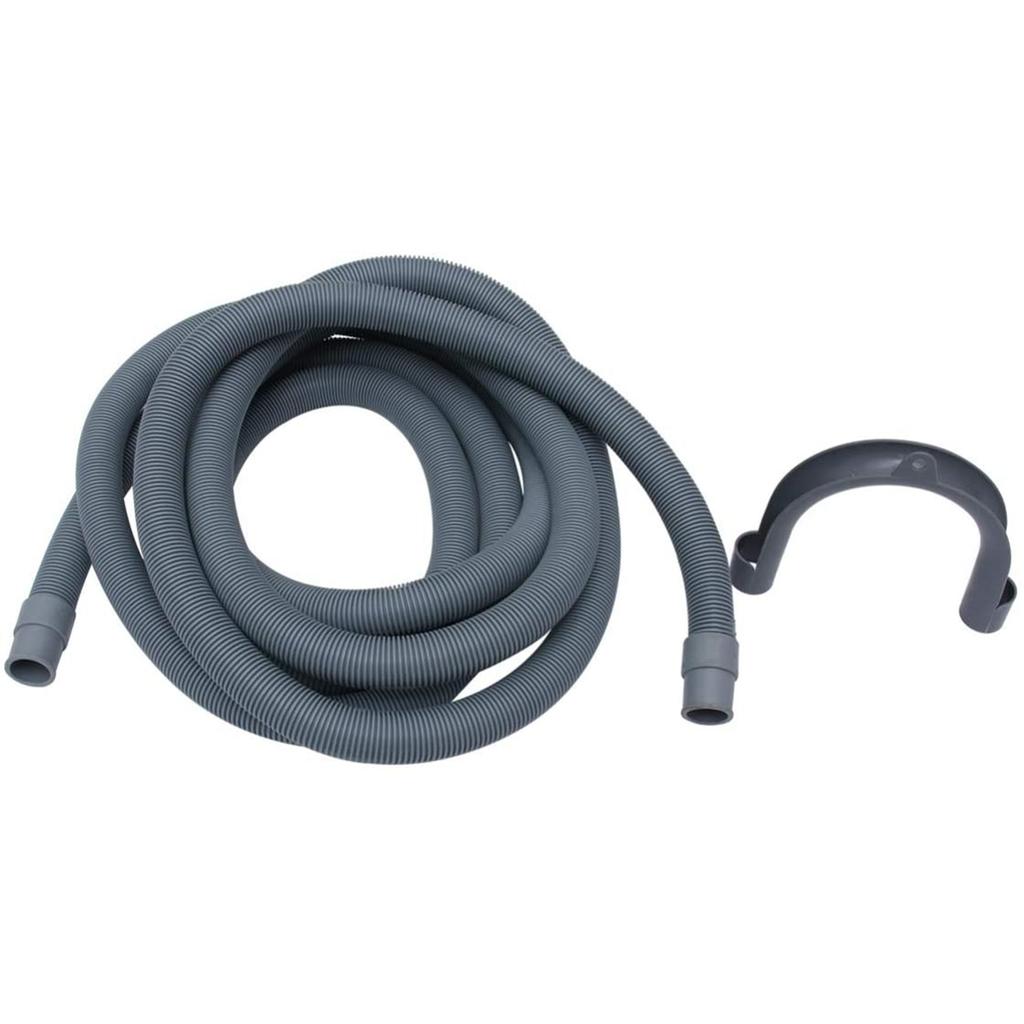 4 Pcs Washing Machine Drainage Pipe Hose,Washer Drain Hose for Washing Drainage Pipe,with U Shape Holder,5 Feet Long