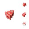 Charming 10pcs Wooden Christmas Tree Ornaments For Festive Home Decor
