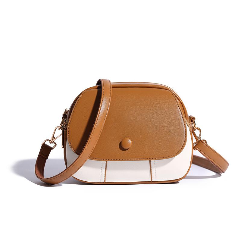 Women's bag small bag spring and summer solid color simple and exquisite multi-layer mobile phone bag women's shoulder messenger bag bag