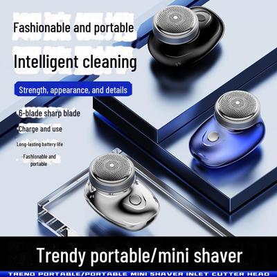 2024 Mini Rechargeable Steel Shaver: Washable, Convenient Electric Shaver for Men