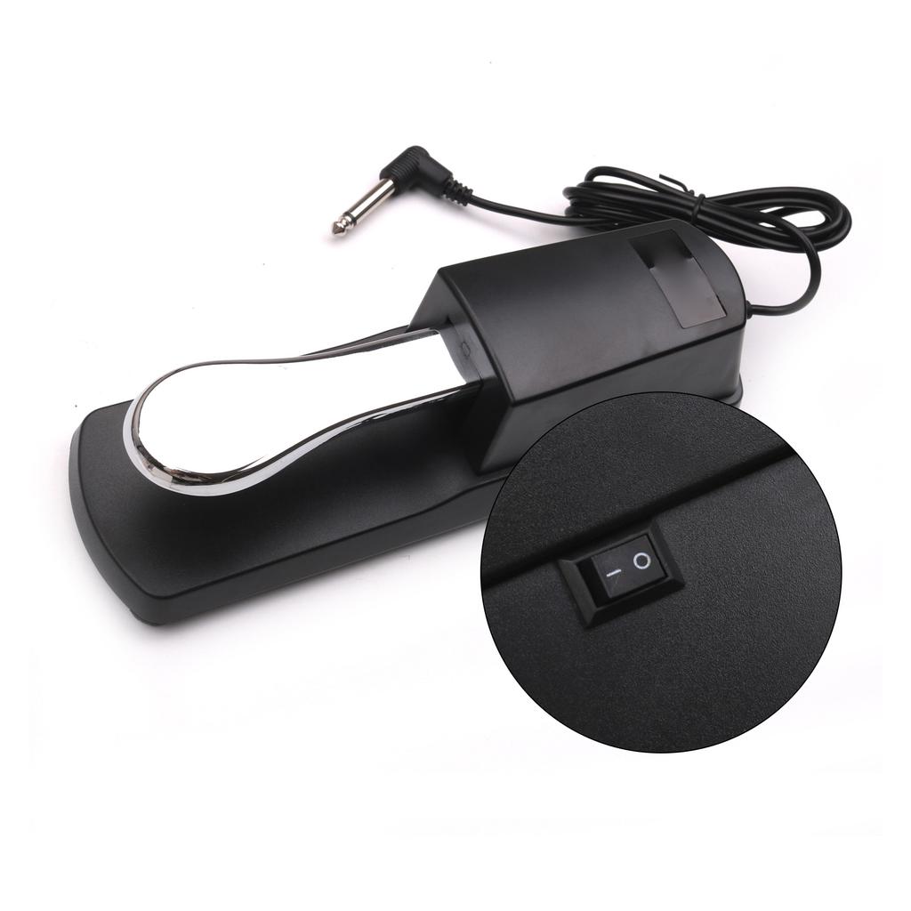 Piano Sustain Damper Pedal Keyboard Sustain Pedals Synthesizer for Electric Piano Electronic Organ