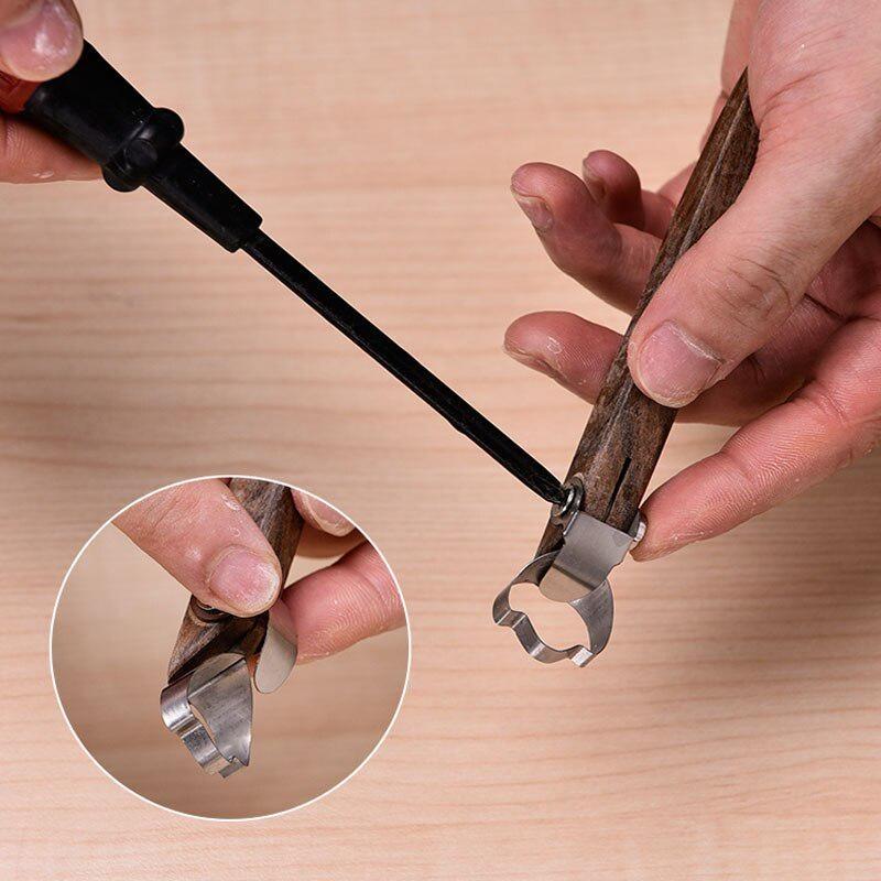 Tea Cup Water Utensil Handle Tool Pottery DIY Handmade Polymer Clay Sculpture Repair Scraper Lightweight and Easy To Use