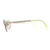 Very Good JEAN-PAUL GAULTIER sunglasses Old logo engraved half rim gold mens 56-3175 Used
