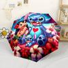 Stitch Starry Night Automatic Umbrella Sturdy 8-Rib Shaft Sturdy Construction for Women/Men Fashion Lovers Perfect Gift for Women/Men
