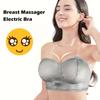Vibrating Massage Head Portable Breast Massager 3 Adjustable Automatic Modes USB Rechargeable Breast Massager Breast Massager