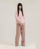 Nevel Everywear Corduroy Wide Pants_Pael Pink