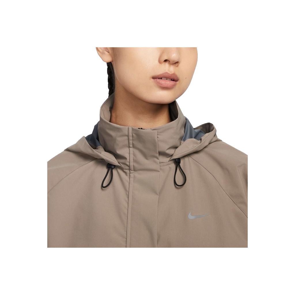 Nike Swift Sf Jacket Hooded Zip Long Sleeve Jacket Women Jacket Brown FB7493-233
