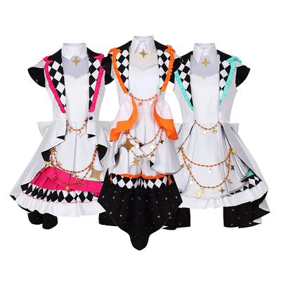 Anime Game Project Sekai Colorful Stage Mikuu Cosplay Costume Jump Kawaii Dress Halloween Party Uniform  Costume For Woman