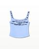 HOOPOE Square Neck Top_Baby Blue
