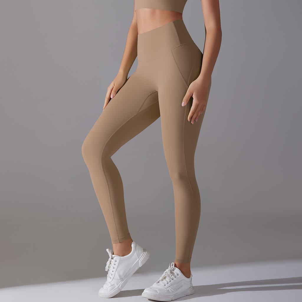 Nessaj Frauen Sport Hosen Elastische Gym Yoga Leggings Push-Up Fitness Strumpfhosen Hohe Taille Läuft Radfahren Hosen