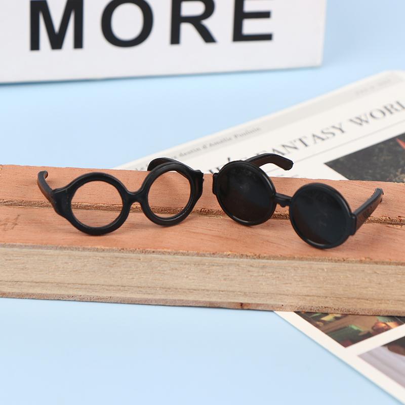 20 szt. akcesoriów dla lalek, mini plastikowe okulary dla 1 osoby:6 Domek dla lalek Zabawka dla dzieci