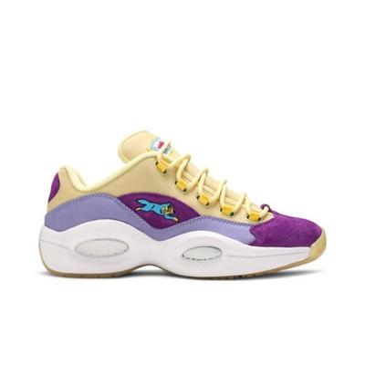 BBC Ice Cream X Question Low 'Yellow Lilac Glow' G55351 Men's Shoes