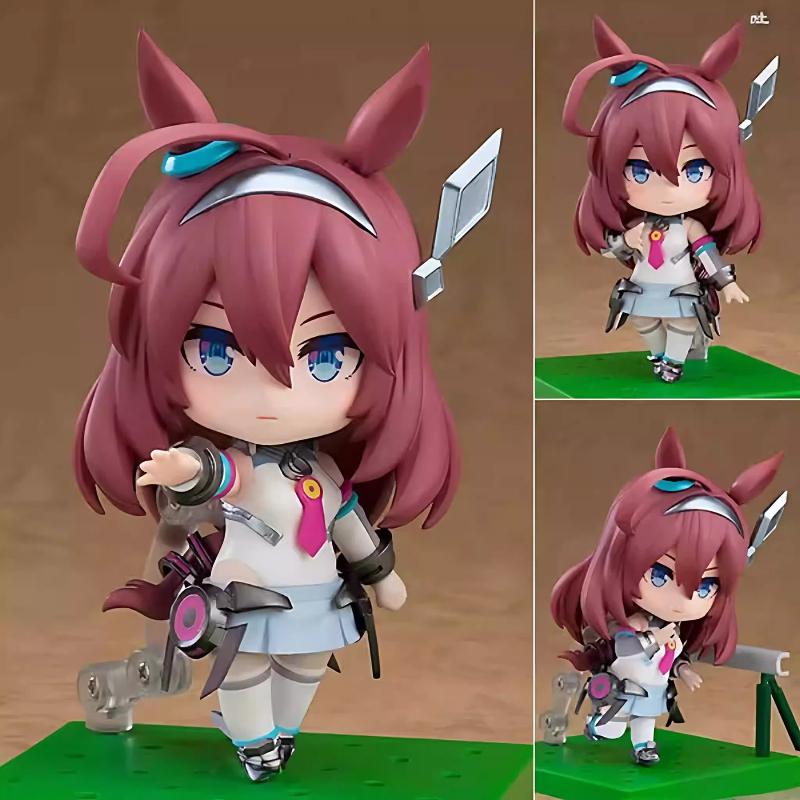 2665 Nendoroid Mihono Bourbon Uma Musume Pretty Derby Q Version Posable Jointed Anime Action Figure Collectible Model Toys Gifts