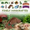 DEARMAMY Miniature Garden Decorations, Set of 15, Resin, Handmade Terrarium Ornaments, 1.93 x 0.87 x 0.87 inches, Micro Landscape, Dollhouse, Bonsai,