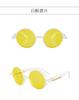 Fashion Steampunk Style Sunglasses Women Men Round Frame Vintage Classic Colorful Sun Eyewear Gothic Punk Glasses Unisex UV400