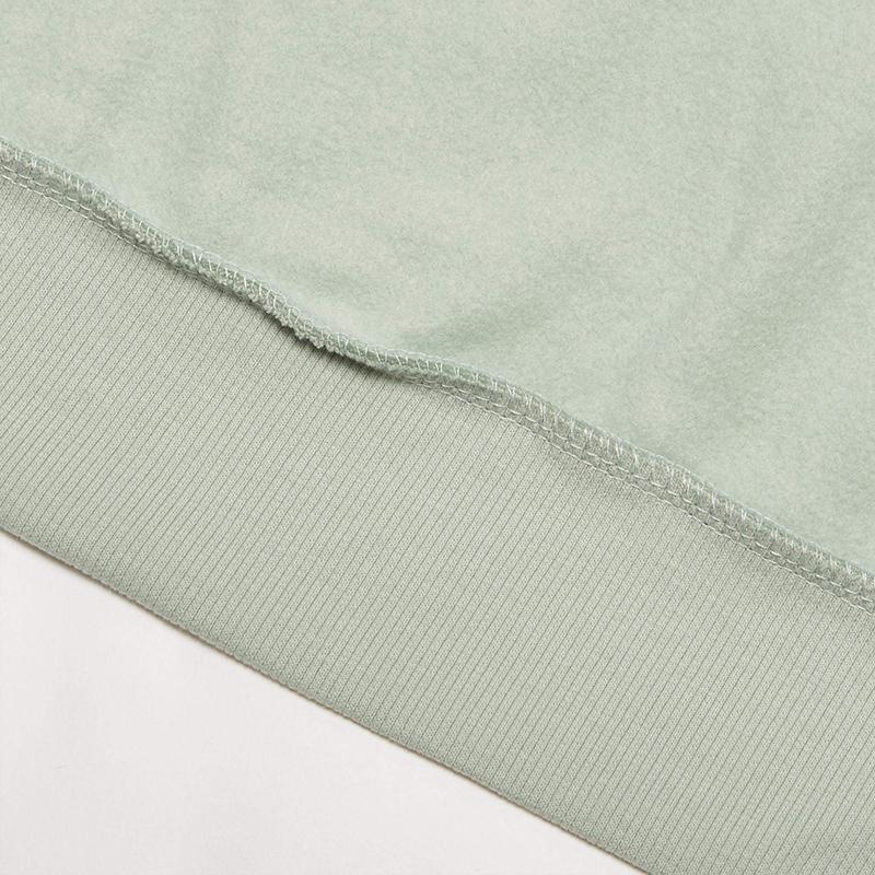 Puma Metallic Nights Fleece-Lined Warm Crew Neck Sweatshirt Men Sweaters Grey Green 587141-49