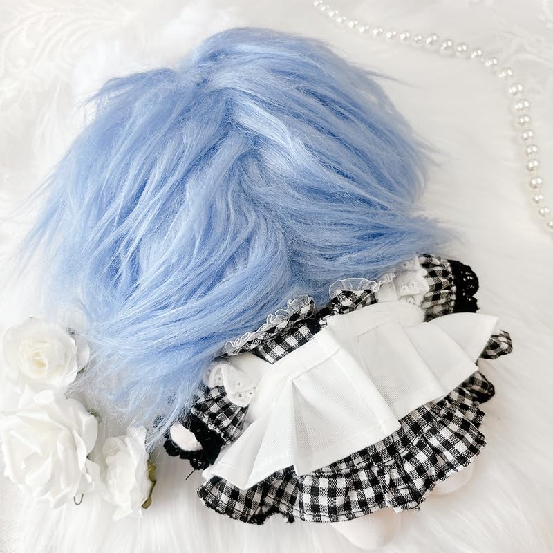 Gingham Check Dress & Bunny Ear Head Dress Set for Plush Toys [20cm] g.triger Oshi-Nui (Snuggle Toy) [Product]
