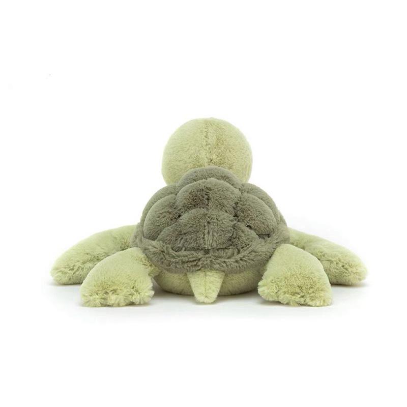 Handmade Plush Turtle Doll: Cute Companion for Kids