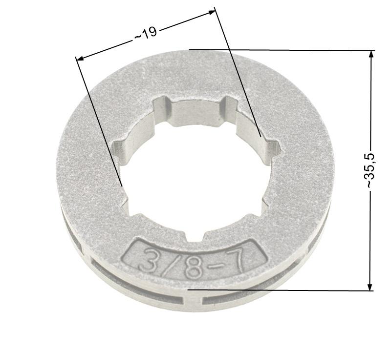 

Floating Wheel Nac 3/8 7Z Market Saws Nz481