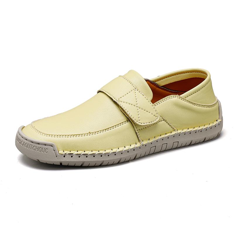 Women's Loafers Summer Pink Moccasins Casual Wide Head Purple Walking Shoes Plus Size