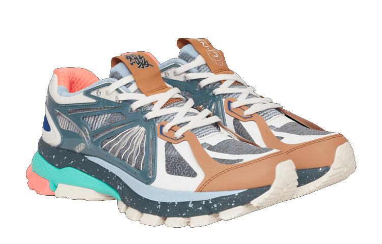 Men's Sneakers Li-Ning Li Ning Textile, Synthetic Leather Cushioning Slip Resistant Abrasion Resistant