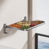 Danle Invisible Wall-Mounted Drying Rack & Storage Shelf