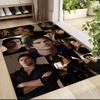 Twilight Saga Portraits Carpet Rug Soft Washable Antislip Home Living Room Sofa Mats Personalized Christmas Rug
