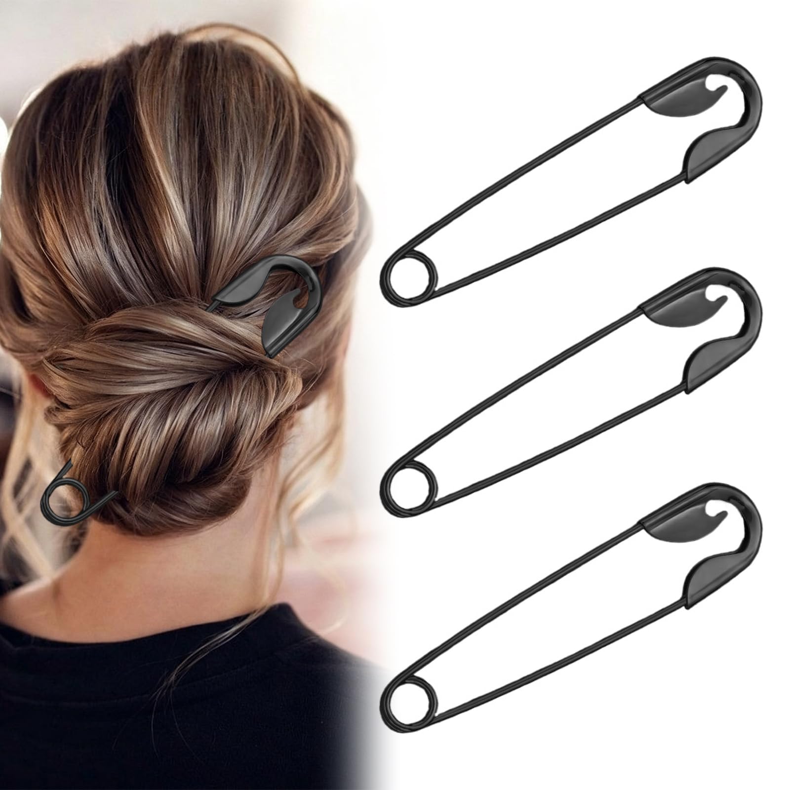 3-piece set of metal hair clips, women s French hair clips, 2026 new elegant and durable hair clips, suitable for updos, buns, and top knots