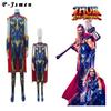 P-Jsmen Thor Love and Thunder Cosplay Costume TVMovie Superhero Suit Halloween Felt Sleeves Costumes with Cape for Kids Adult