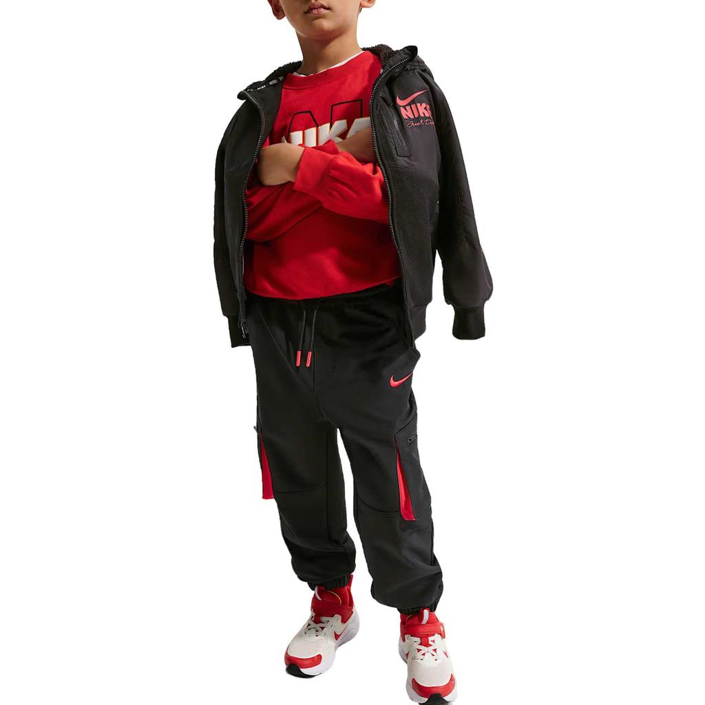 Nike Sportswear Year Of The Horse Limited Release New Year Tapered Pants Woven Fleece Cargo Pants Kids Pants IU5324-010