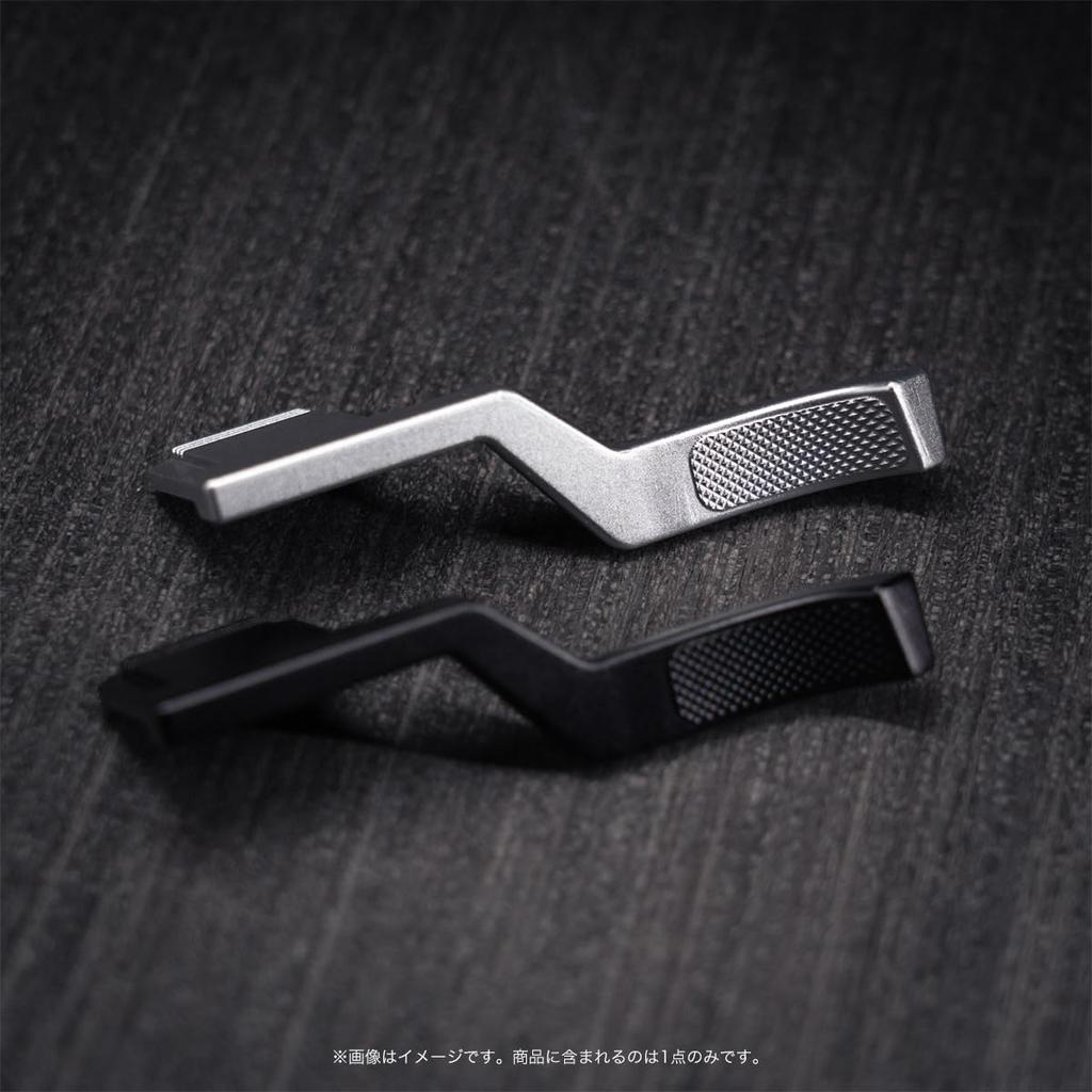 YUWOOD Thumb for Fujifilm Hot Shoe Cover with Finger CNC Improved Silver Rest/Grip X-T50 Grip, Machined, Non-Slip, Operability,