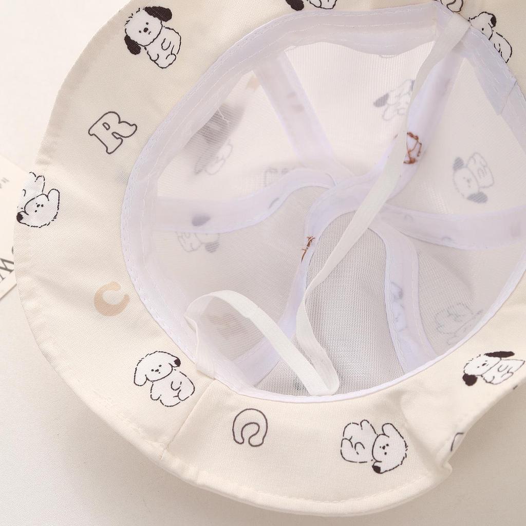 Infant & Toddler Cartoon Sun Hat - Adjustable Thin Style for Spring, Summer & Autumn