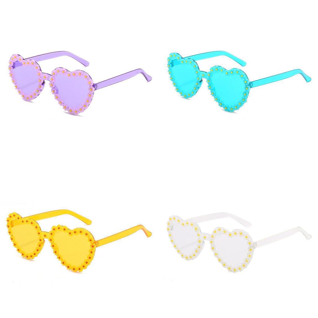 Fashion Heartshaped Sunglasses With Uv Protection For Women And Men Diy Frame