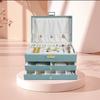 Portable Jewelry Box European Princess Travel Korean Hand Jewelry Jewelry Bag Earrings Ring Small Storage Box